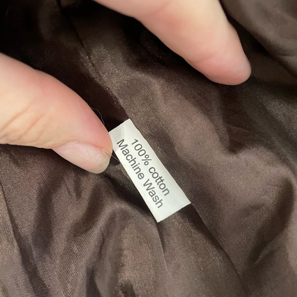 Wyoming Traders 100% cotton khaki canvas outdoor fitted hunting vest size large - Picture 4 of 6